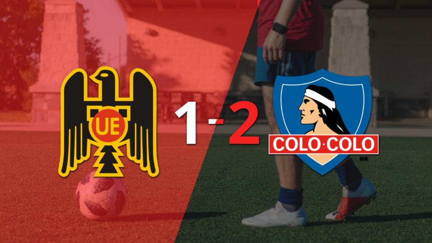 Colo Colo se lleva la victoria por 2 a 1 en un reñido partido 