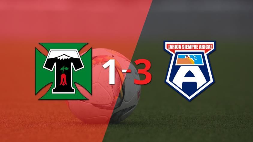 Doblete de Camilo Melivilú en el triunfo 3-1 de San Marcos frente a Deportes Temuco