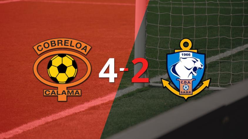 Gustavo Gotti anota hat-trick en el triunfo de 4-2 de Cobreloa ante D. Antofagasta