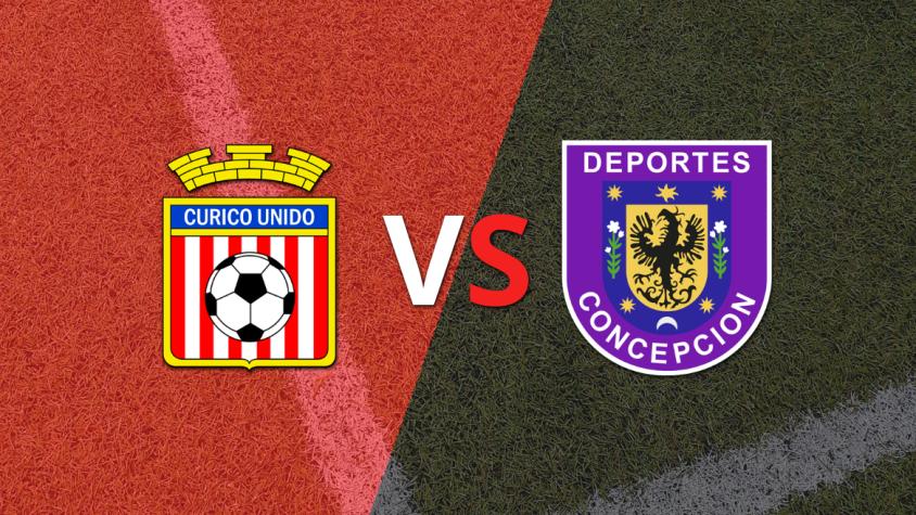 D. Concepción se lleva la victoria al vencer 3-2 a Curicó Unido