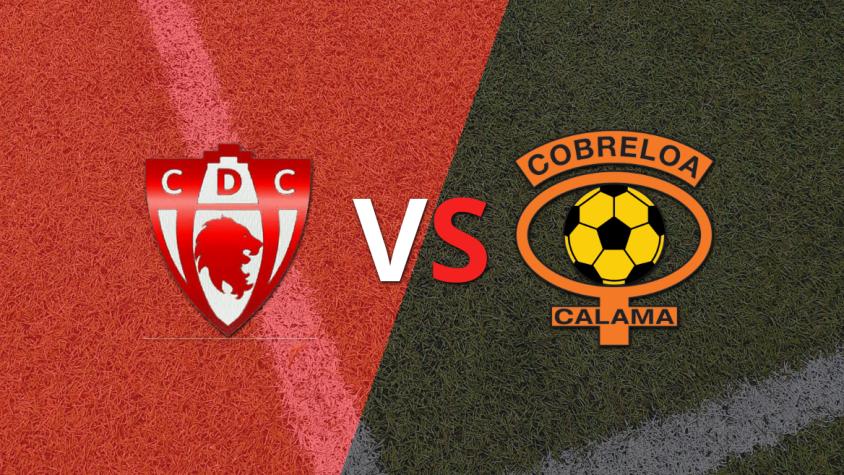 D. Copiapó y Cobreloa igualan en el estadio Luis Valenzuela Hermosilla