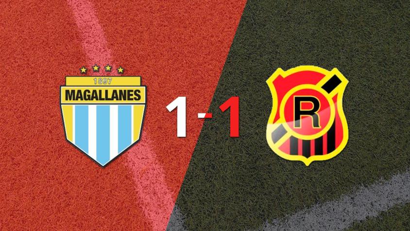 Magallanes y Rangers empataron 1 a 1