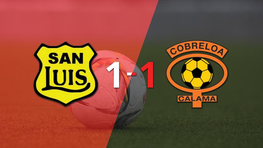 Felipe Flores rescata a San Luis con un gol agónico ante Cobreloa