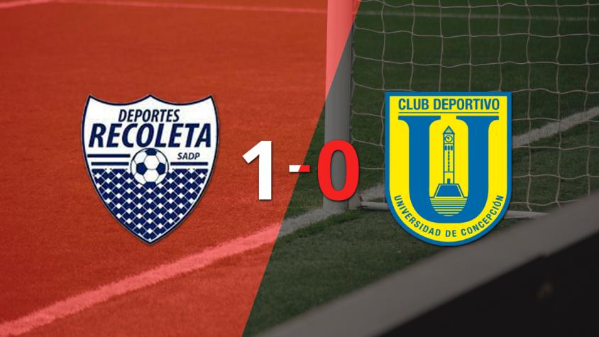 Con un solo gol agónico, Recoleta derrotó a U. Concepción en el estadio Municipal de Recoleta Leonel Sánchez