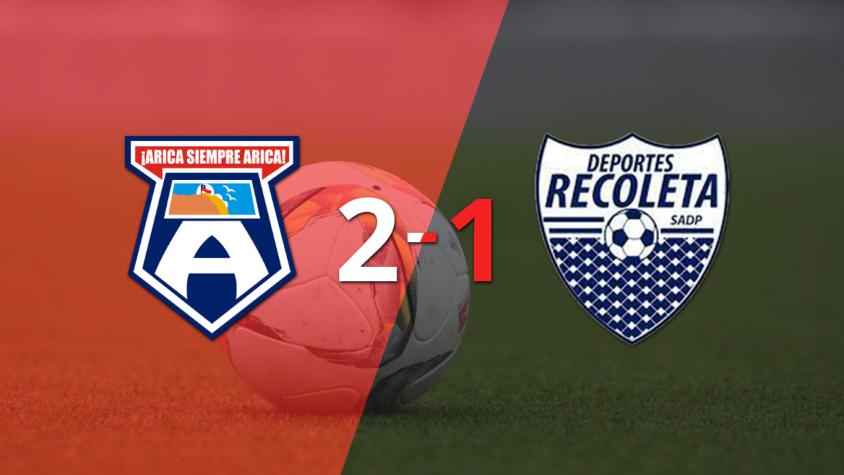 Recoleta no pudo con San Marcos y perdió 2 a 1