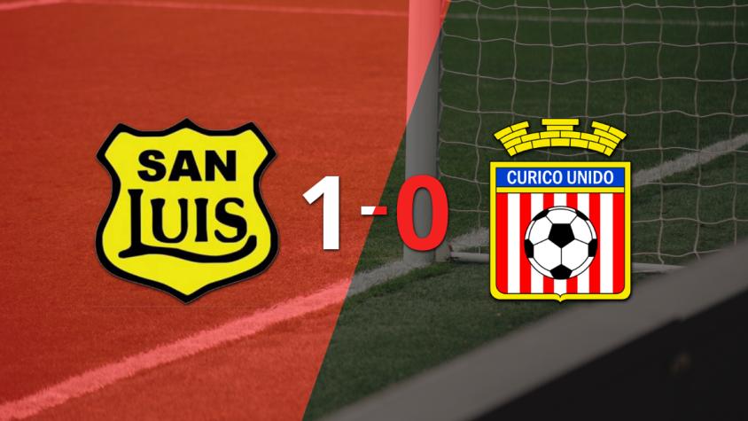 Curicó Unido perdió 1-0 ante San Luis por un gol agónico