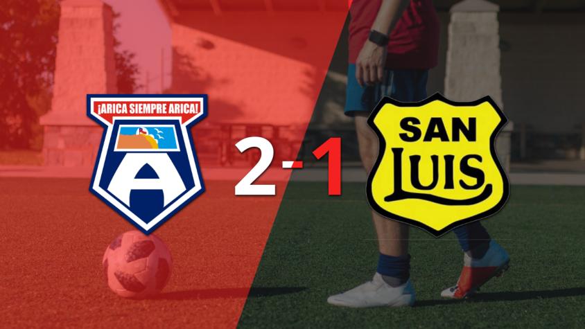 San Luis no pudo con San Marcos y cayó por 2-1 tras gol agónico