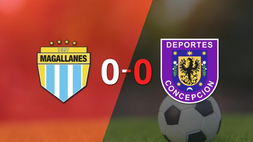 No hubo goles en el empate entre Magallanes y D. Concepción