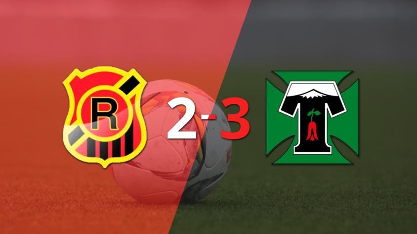 Rangers sufre derrota ante Deportes Temuco por 3 a 2
