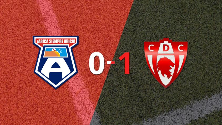 D. Copiapó ganó por 1-0 a San Marcos con el gol de Sebastián Espinoza