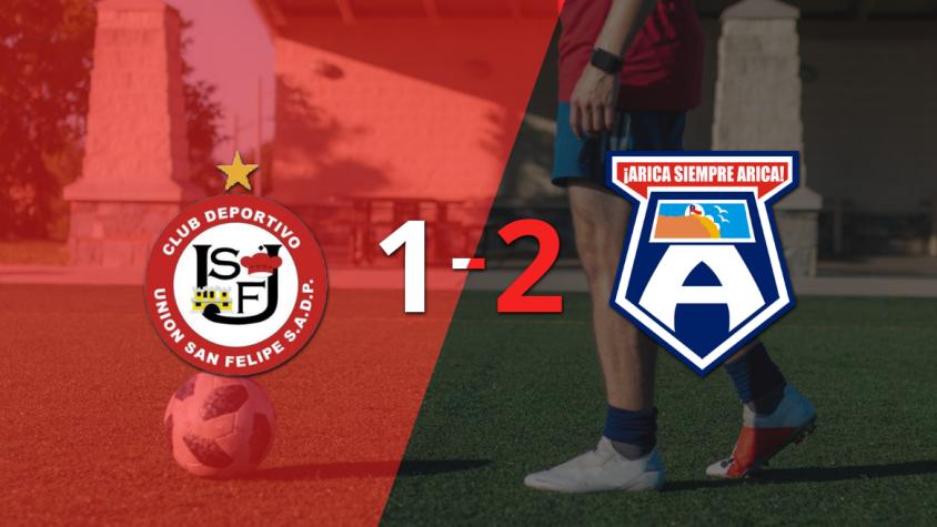 San Marcos logró dar vuelta el marcador y vencer 2-1 a U. San Felipe
