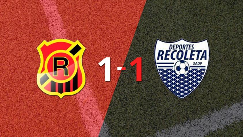 Rangers no pudo en casa ante Recoleta y empataron 1-1