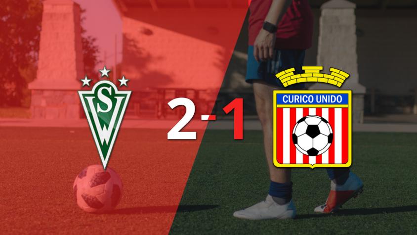 Santiago Wanderers da vuelta el marcador y triunfa 2 a 1 sobre Curicó Unido