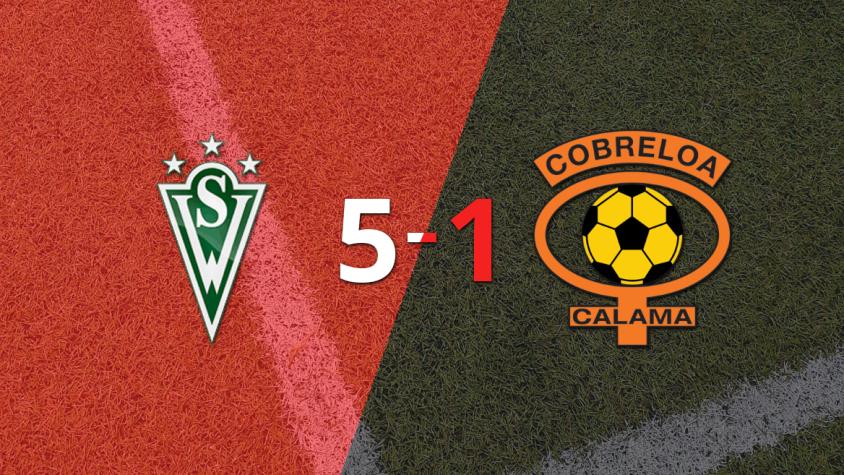 Santiago Wanderers aplastó a Cobreloa con hat-trick de Juan Ignacio Duma