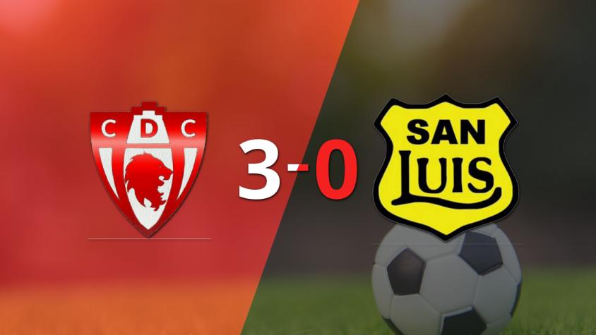 D. Copiapó le pasó por encima 3-0 a San Luis