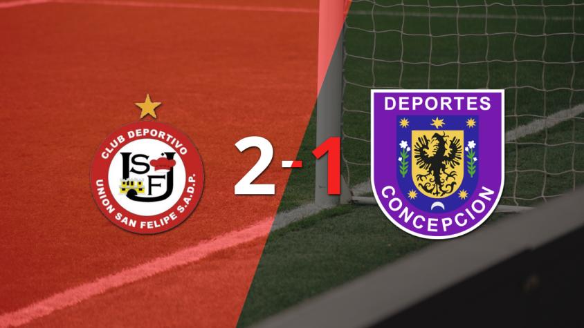 Victoria de U. San Felipe sobre D. Concepción por 2-1
