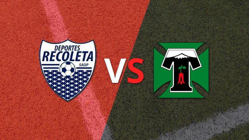 Chile - Primera B: Recoleta vs Deportes Temuco Fecha 15