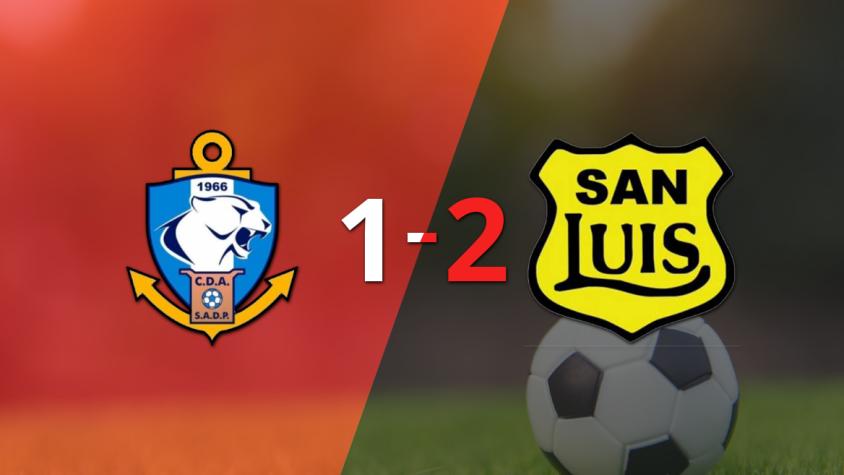 Ajustada victoria por 2 a 1 de San Luis