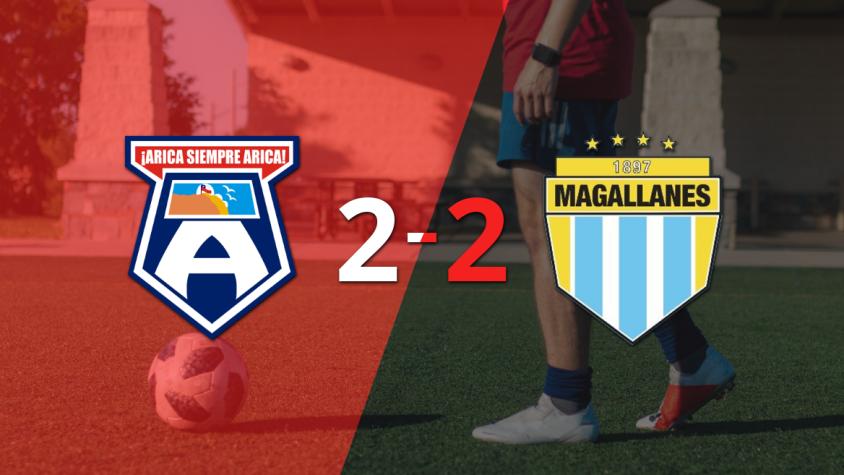 Empate agónico de Magallanes ante San Marcos con un decisivo gol de Martín Araya