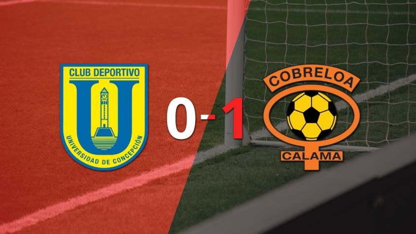 Aldrix Jara le dio la victoria a Cobreloa ante U. Concepción
