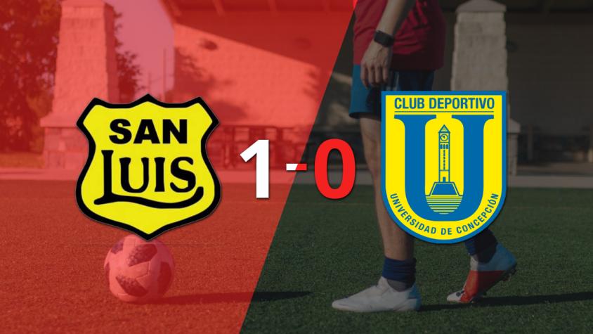 U. Concepción no pudo con San Luis y cayó 1-0