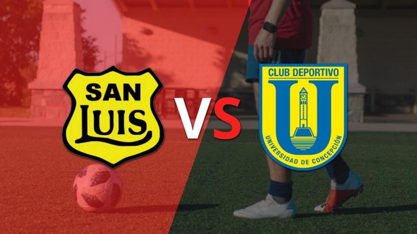 Por la fecha 19, San Luis recibirá a U. Concepción