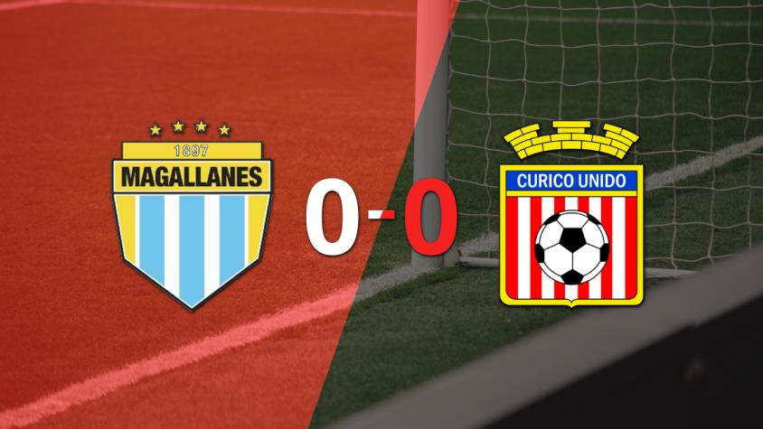 Magallanes no pudo con Curicó Unido y empataron sin goles