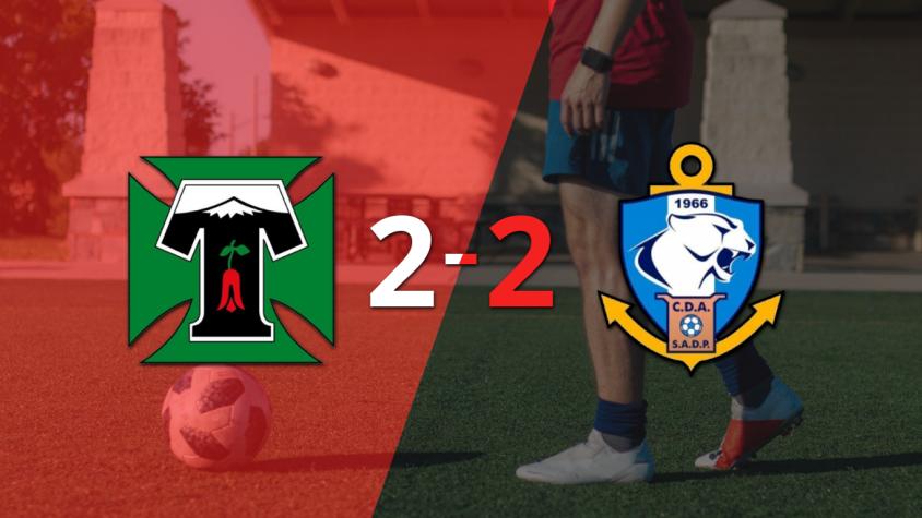 D. Antofagasta empata sobre el final con gol de Cristian Díaz