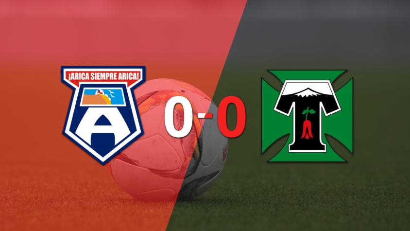 Cero a cero terminó el partido entre San Marcos y Deportes Temuco