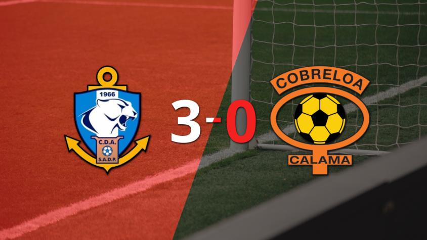 D. Antofagasta sentenció con goleada 3-0 a Cobreloa
