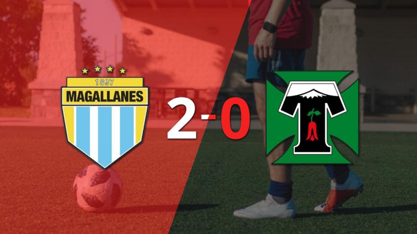 Sólido triunfo de Magallanes por 2-0 frente a Deportes Temuco
