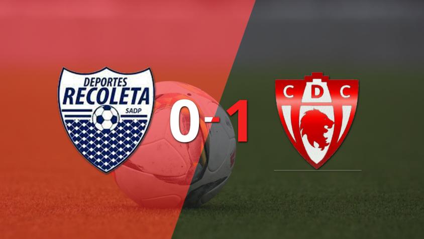 D. Copiapó se quedó con la victoria 1-0 ante Recoleta en el estadio Municipal de Recoleta Leonel Sánchez
