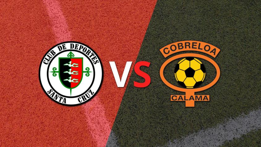 EN VIVO: Están jugando Dep. Santa Cruz y Cobreloa: 0-0 por la fecha 26 del Ascenso
