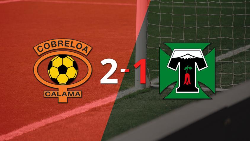 Cobreloa remonta el partido con Deportes Temuco y sella el triunfo 2 a 1 con un gol agónico