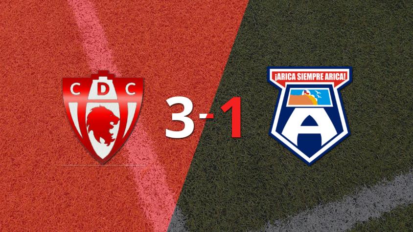 Victoria 3-1 de D. Copiapó sobre San Marcos con hat-trick de Thomas Jones
