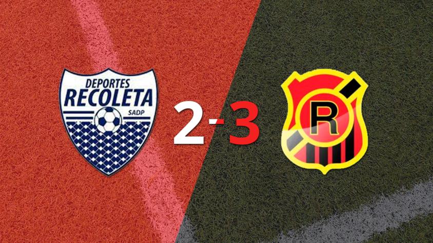 Rangers derrotó 3-2  a Recoleta en un partidazo