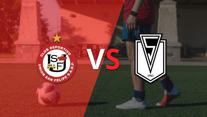 EN VIVO: U. San Felipe gana por 2 el juego ante Santiago Morning