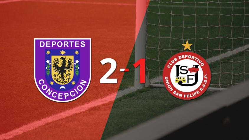 Victoria de D. Concepción sobre U. San Felipe por 2-1 con un gol agónico