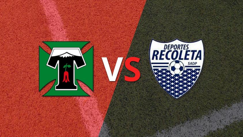 EN VIVO: Deportes Temuco arriba 2-0 ante Recoleta en la segunda mitad