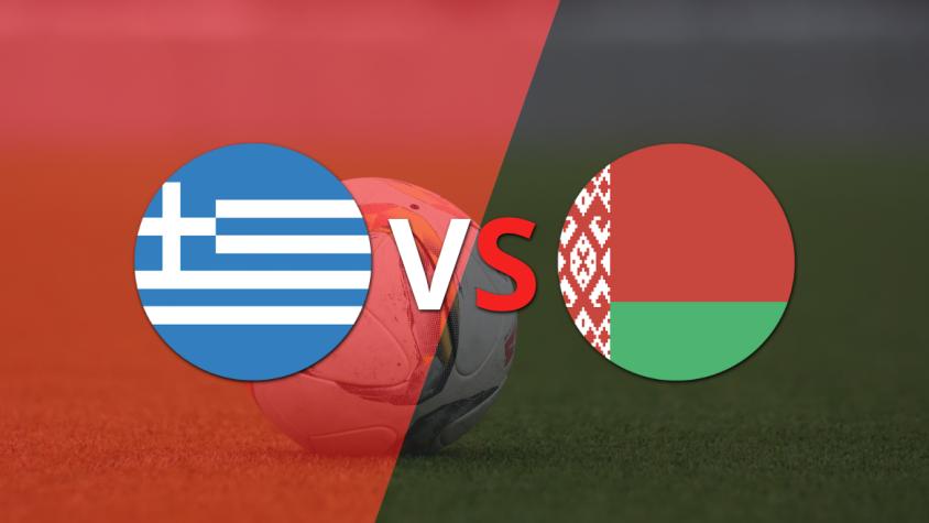 EN VIVO: Victoria parcial 4-0 de Grecia sobre Belarús al finalizar el primer tiempo