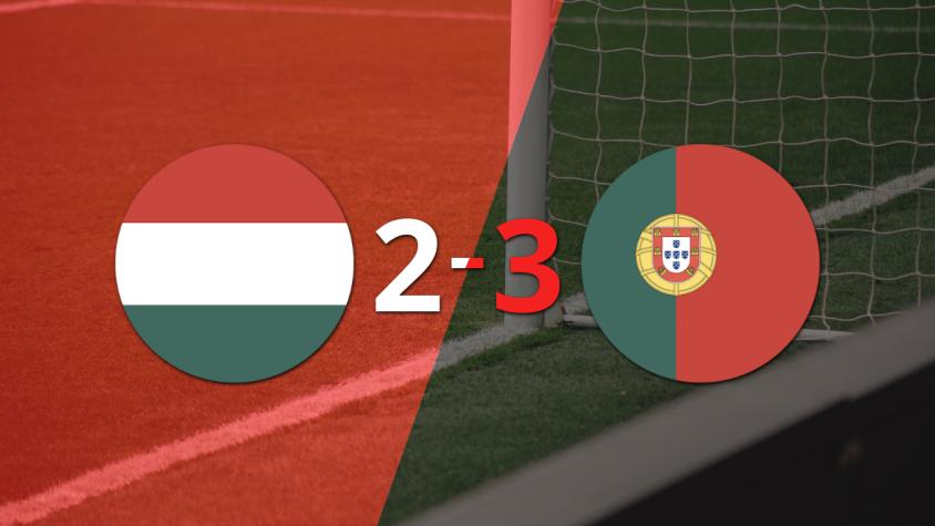 Tras un gol agónico, Hungría pierde 2-3 con Portugal pese al doblete de Barnabás Varga