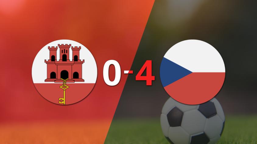 Una gran actuación de República Checa le da la victoria por 4 a 0 ante Gibraltar