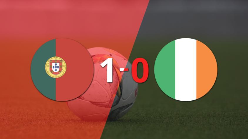 Apretada victoria de Portugal frente a Rep. de Irlanda con un gol agónico
