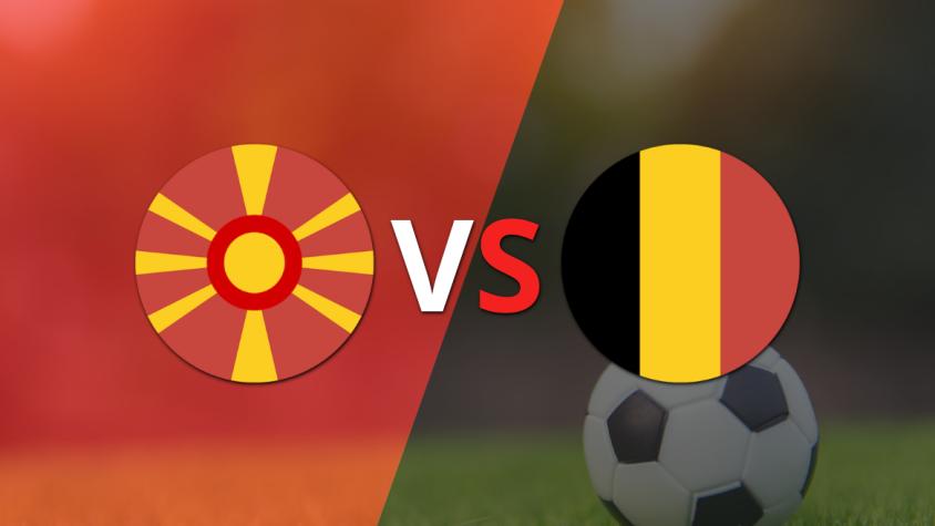 UEFA - Eliminatorias: Macedonia del Norte vs Bélgica Grupo J - Fecha 3