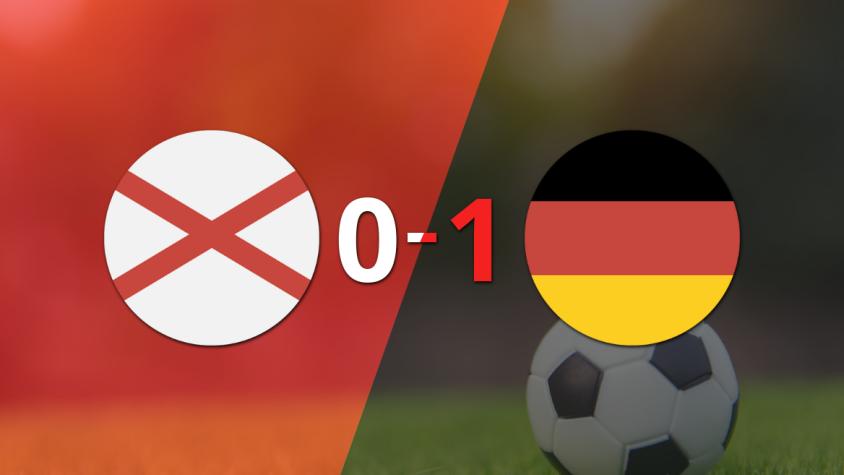 Alemania logró la victoria por 1 a 0 ante Irlanda del Norte