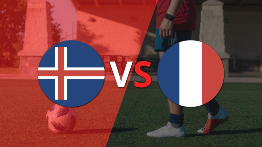 EN VIVO: Islandia se va al descanso con una victoria parcial 1-0 sobre Francia