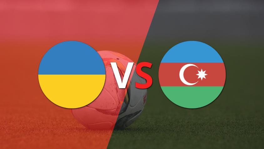 EN VIVO: ¡Termina el primer tiempo! Ucrania y Azerbaiyán empatan 1-1
