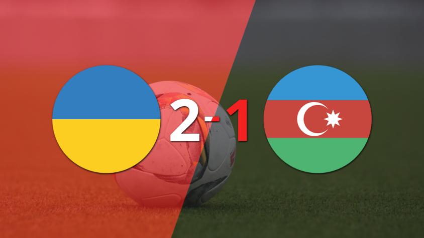 Azerbaiyán no pudo con Ucrania y perdió 2 a 1