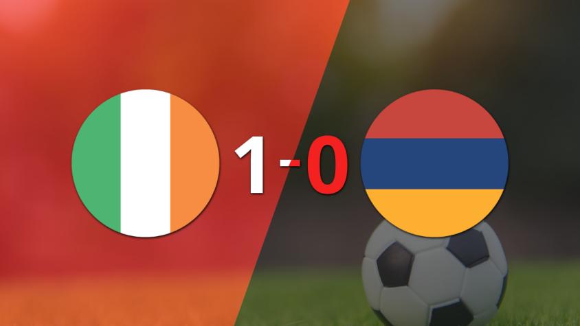 Con gol de Evan Ferguson, Rep. de Irlanda le ganó a Armenia por 1 a 0