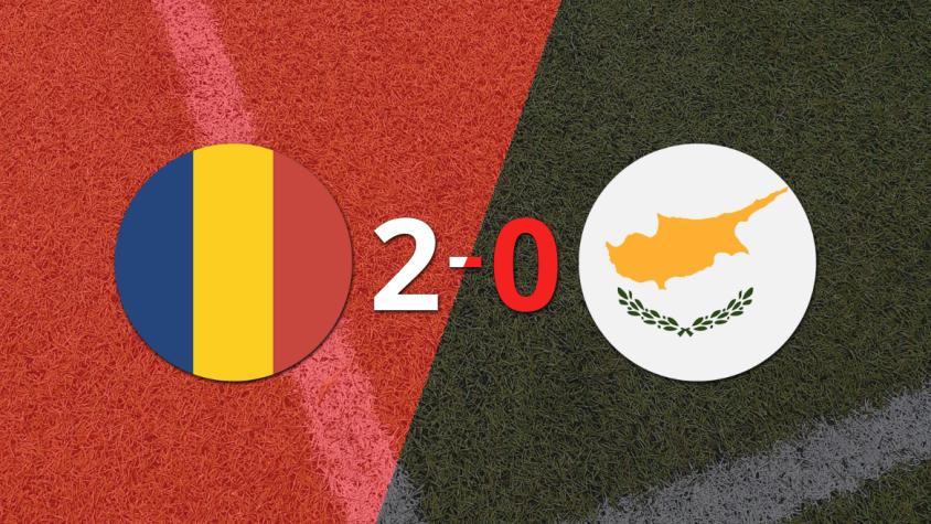 Rumania deja a Chipre en cero con un triunfo 2-0